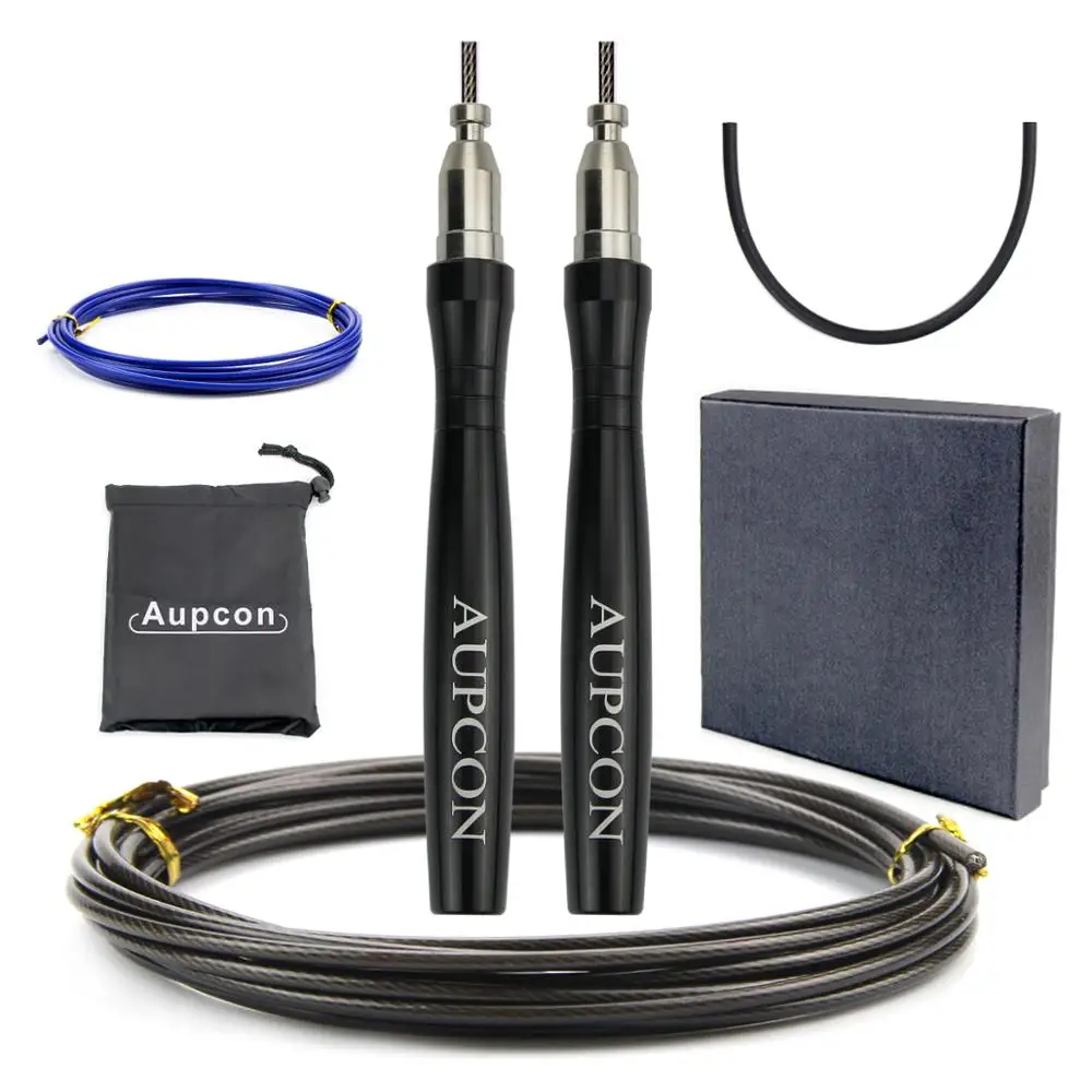 Crossfit Speed Jump Rope Aluminium Alloy Handle Professional Sports Equipment for Women and Men in Cardio Training Workout
Crossfit Speed Jump Rope Aluminium Alloy Handle Professional Sports Equipment for Women and Men in Cardio Training Workout