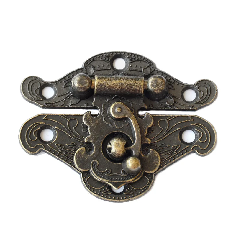 Antique Bronze Hasp Latch Vintage Style Jewelry Wooden Box Lock Mini Cabinet Buckle Case Locks Decorative Handle with Screws
Antique Bronze Hasp Latch Vintage Style Jewelry Wooden Box Lock Mini Cabinet Buckle Case Locks Decorative Handle with Screws