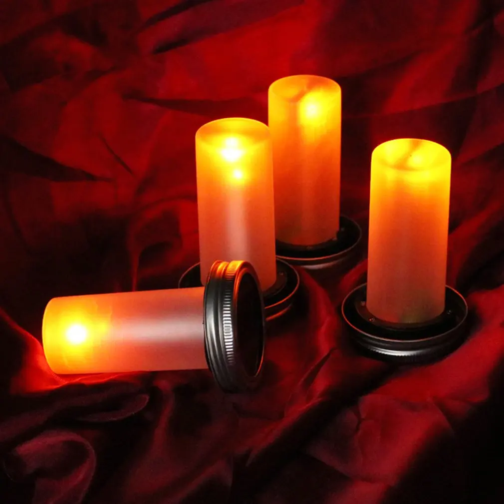 4 Pack Solar LED Mason Jar Lit Light Torch Flame Warm Garden Outdoor Solar Bottle Lamp Waterproof Hanging Lantern Decoration
4 Pack Solar LED Mason Jar Lit Light Torch Flame Warm Garden Outdoor Solar Bottle Lamp Waterproof Hanging Lantern Decoration