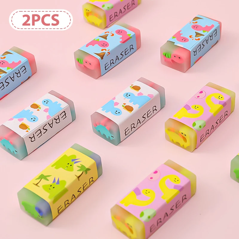 2Pcs Dinosaur Cartoon Eraser Animals Students Stationery Drawing Writing Gifts School Drawing Sketch Writing Rubber
2Pcs Dinosaur Cartoon Eraser Animals Students Stationery Drawing Writing Gifts School Drawing Sketch Writing Rubber