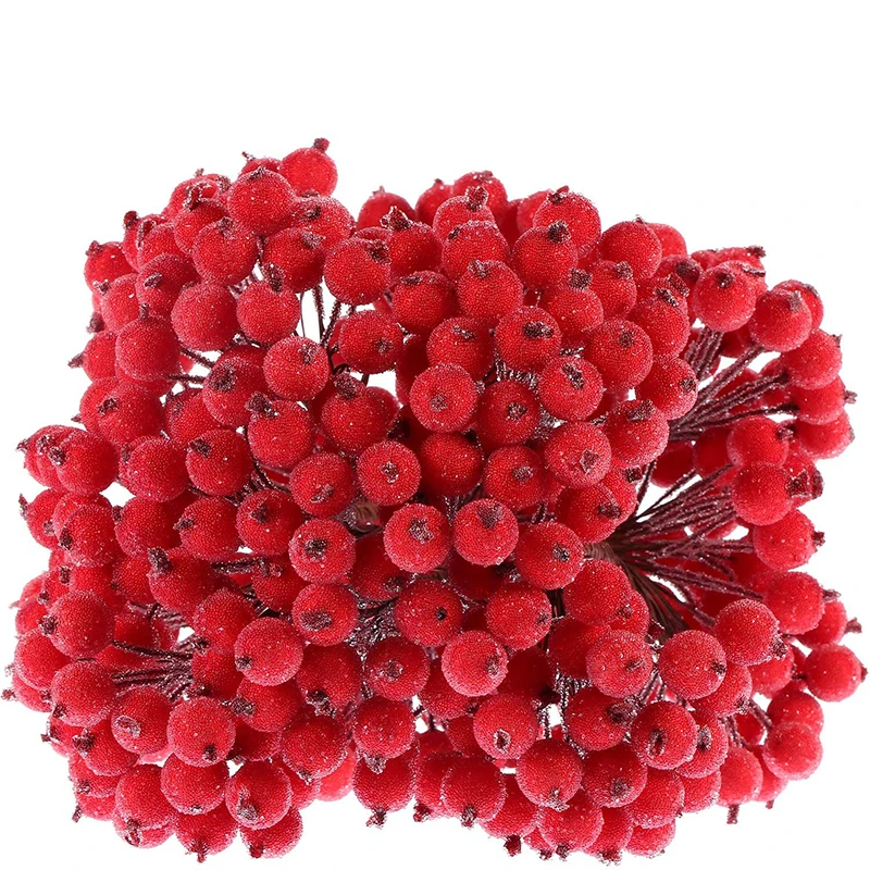 40 Pcs 1CM Mini Christmas Frosted Artificial Berry Vivid Red Holly Berry Home Garland Household Decorative Accessories
40 Pcs 1CM Mini Christmas Frosted Artificial Berry Vivid Red Holly Berry Home Garland Household Decorative Accessories