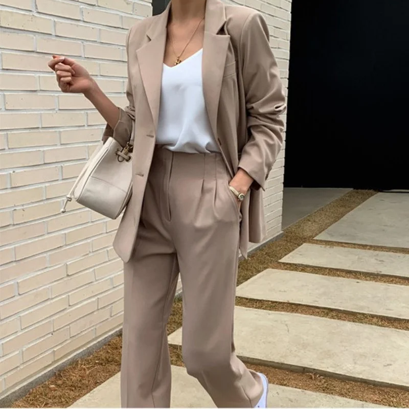 Women Elegant office Women's trousers Classic 2-piece Set Mode Series Full sleeve Blowing Women's Business Clothing
Women Elegant office Women's trousers Classic 2-piece Set Mode Series Full sleeve Blowing Women's Business Clothing