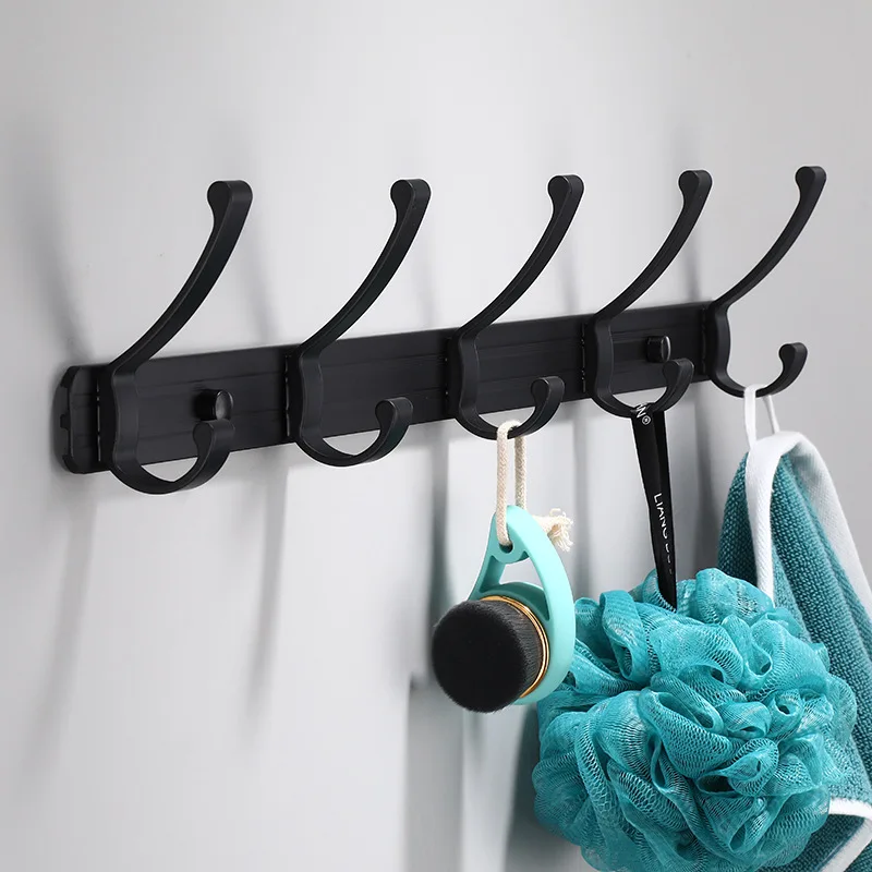 Hook Hangers Wall Mounted Bath Accessories Robe Hook Bathroom Coat Hook Rack Aluminum Towel Hook Black Door Decorative Clothes
Hook Hangers Wall Mounted Bath Accessories Robe Hook Bathroom Coat Hook Rack Aluminum Towel Hook Black Door Decorative Clothes