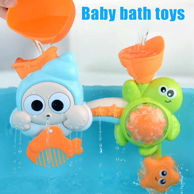 Fun Kids Shower Bath Toys Cute Yellow Duck Waterwheel Animal Toys Baby Faucet Bathing Water Spray Tool Dabbling Toy утка игрушка
Fun Kids Shower Bath Toys Cute Yellow Duck Waterwheel Animal Toys Baby Faucet Bathing Water Spray Tool Dabbling Toy утка игрушка
