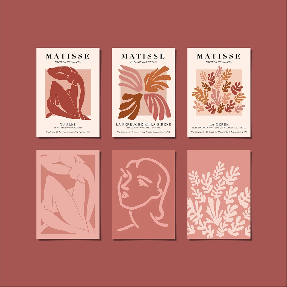 Vintage Henri Matisse Posters Beige Nude Woman and Coral Canvas Painting Retro Abstract Wall Pictures for Living Room Home Decor
Vintage Henri Matisse Posters Beige Nude Woman and Coral Canvas Painting Retro Abstract Wall Pictures for Living Room Home Decor