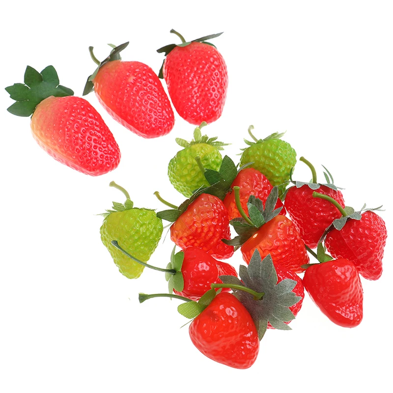 3pcs/lot Artificial Fruit Fake Strawberry Plastic Simulation Strawberry Ornament Craft Photography props Dollhouse Decoration
3pcs/lot Artificial Fruit Fake Strawberry Plastic Simulation Strawberry Ornament Craft Photography props Dollhouse Decoration