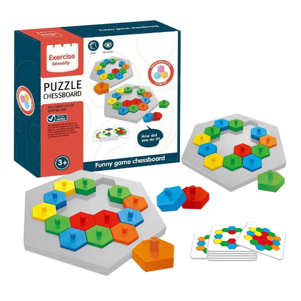 Children's Montessori Toys Kids Logical Thinking Training Location Color Cognition Early Learning Educational Board Game Gift
Children's Montessori Toys Kids Logical Thinking Training Location Color Cognition Early Learning Educational Board Game Gift