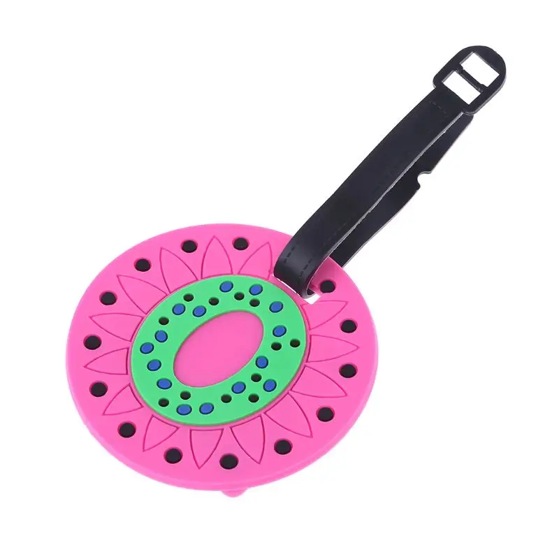PVC Luggage Tag Pendant Creative Letter Suitcase ID Address Holder Travel Accessories K5DA
PVC Luggage Tag Pendant Creative Letter Suitcase ID Address Holder Travel Accessories K5DA