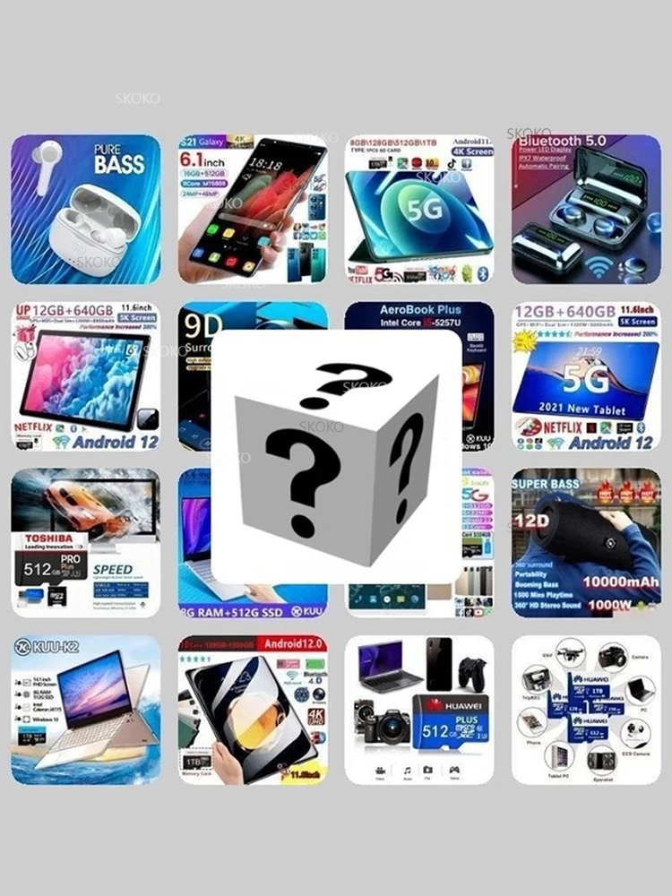 Lucky Box 2022 New Mystery Box Christmas Electronic Product 100% Surprise Boutique 1 To 10 Pcs Random Item Christmas Gift Box
Lucky Box 2022 New Mystery Box Christmas Electronic Product 100% Surprise Boutique 1 To 10 Pcs Random Item Christmas Gift Box