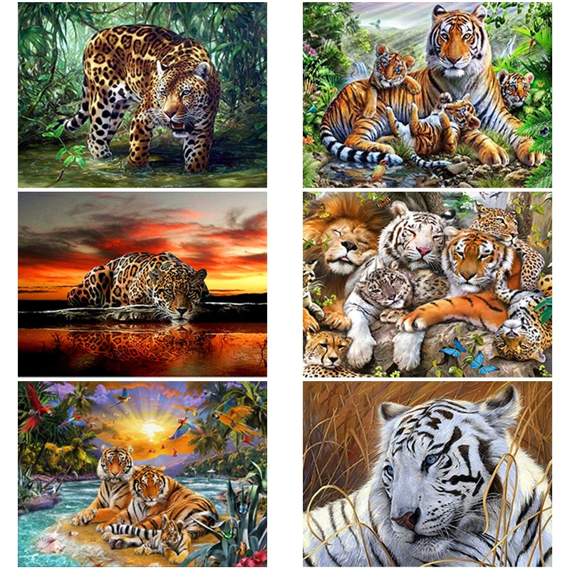 DIY 5D Diamond Painting River In By Tiger Diamond Embroidery Animal Cross Stitch Full Round Drill Rhinestone Art Gift Home Decor
DIY 5D Diamond Painting River In By Tiger Diamond Embroidery Animal Cross Stitch Full Round Drill Rhinestone Art Gift Home Decor