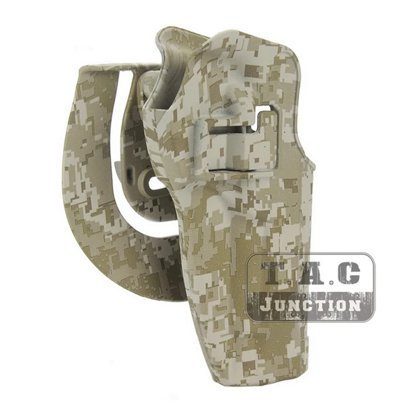 Tactical CQC Serpa Concealment Quick Right Hand Waist Paddle Belt Loop Pistol Holster Case Pouch For Beretta 92 96 M9
Tactical CQC Serpa Concealment Quick Right Hand Waist Paddle Belt Loop Pistol Holster Case Pouch For Beretta 92 96 M9