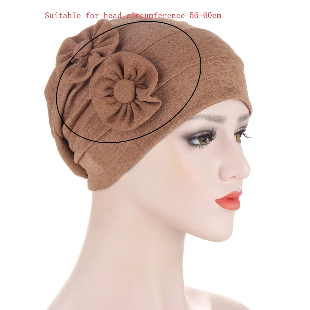 Muslim Fashion Flower Turban Caps For Women Headscarf Bonnet Indian Hat Islamic Hijab Accessoires Ladies Headband Turbans
Muslim Fashion Flower Turban Caps For Women Headscarf Bonnet Indian Hat Islamic Hijab Accessoires Ladies Headband Turbans