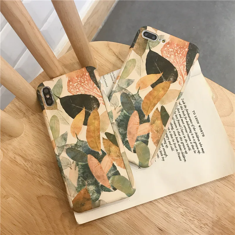360 Full Body Phone Case For iPhone X XR XS 11 Pro Max 5 6 6S 7 8 Plus Retro Plants Leaf Vintage Flower Thin Matte Hard PC Cover
360 Full Body Phone Case For iPhone X XR XS 11 Pro Max 5 6 6S 7 8 Plus Retro Plants Leaf Vintage Flower Thin Matte Hard PC Cover