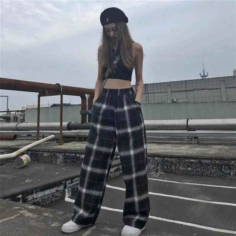 Women Loose Pants Polyester Casual Flat High Straight Leg Jogger Trousers Dropshipping Pockets Sweatpants Clothes 
Women Loose Pants Polyester Casual Flat High Straight Leg Jogger Trousers Dropshipping Pockets Sweatpants Clothes