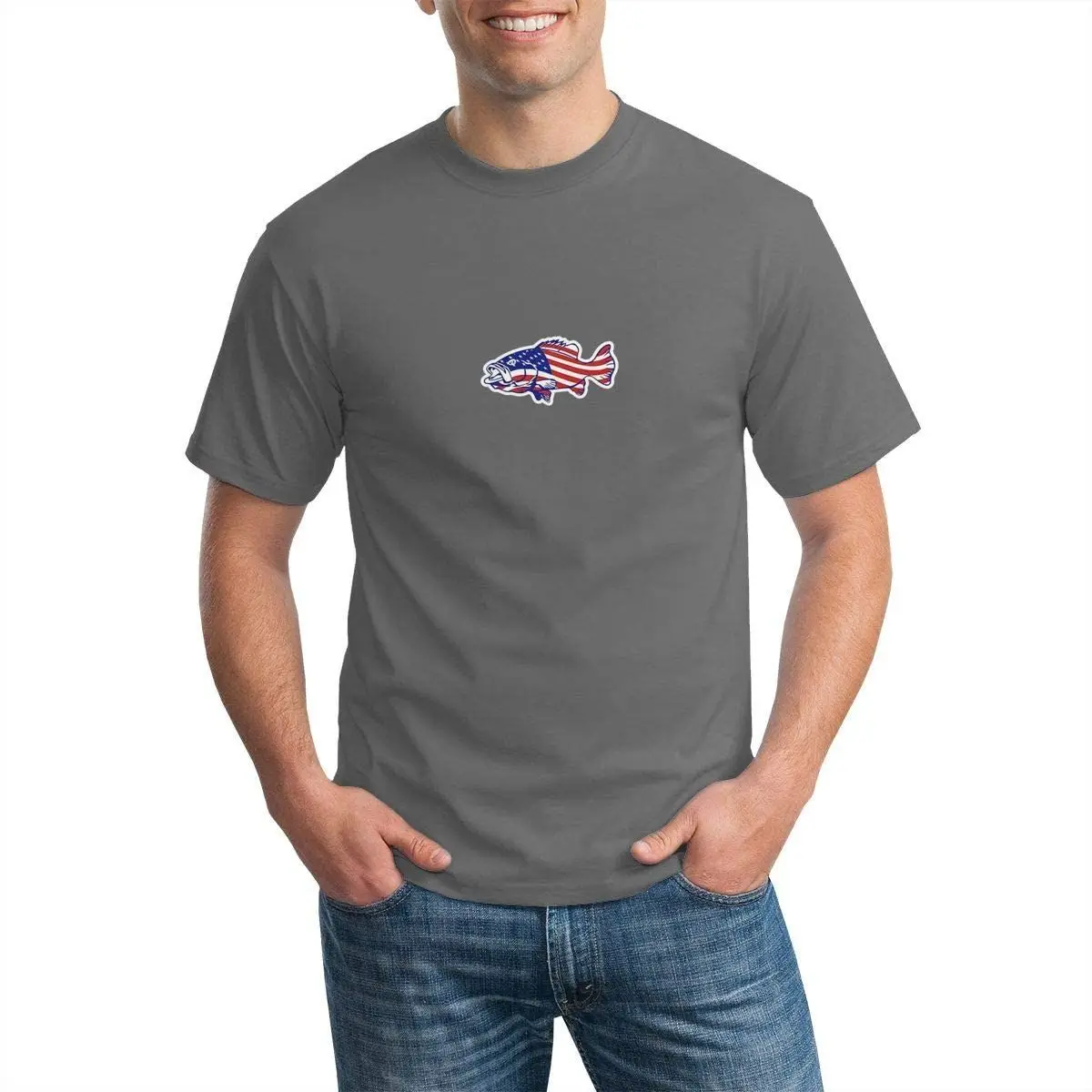 New Summer Cool 2020 TShirts Breathable T-Shirt American Flag Fish Mens Casual Short Sleeve T Shirt Athletic Cotton Tee
New Summer Cool 2020 TShirts Breathable T-Shirt American Flag Fish Mens Casual Short Sleeve T Shirt Athletic Cotton Tee