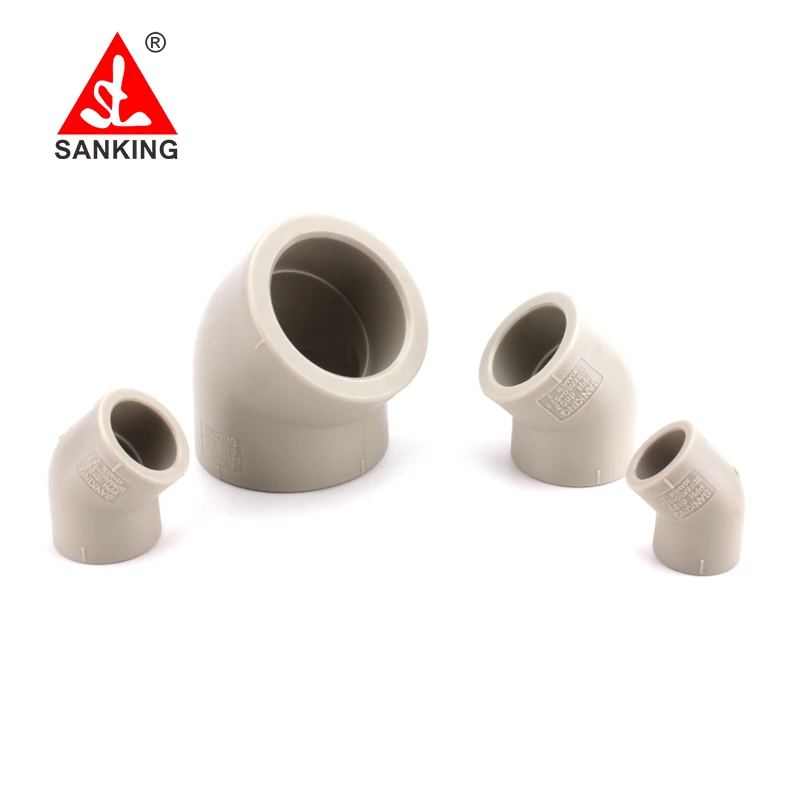 Free shipping Sanking PPH 20mm-63m 45 Degree Elbow Plastic Elbow Connector Quick Connect Water Fittings Plastic Tubing And Fitti
Free shipping Sanking PPH 20mm-63m 45 Degree Elbow Plastic Elbow Connector Quick Connect Water Fittings Plastic Tubing And Fitti