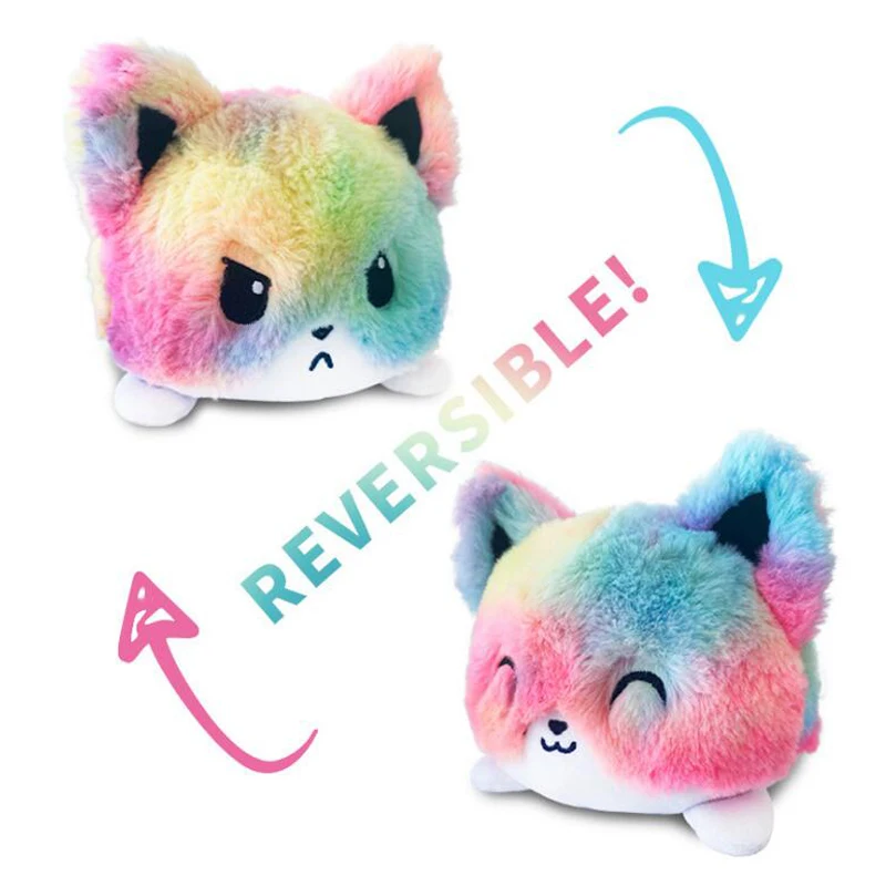 Reversible Cat Gato Kids Soft Gifts Plushie Plush Animals Double-Sided Flip Doll Toys Peluches For Pulpos Girl Reversible Toys
Reversible Cat Gato Kids Soft Gifts Plushie Plush Animals Double-Sided Flip Doll Toys Peluches For Pulpos Girl Reversible Toys