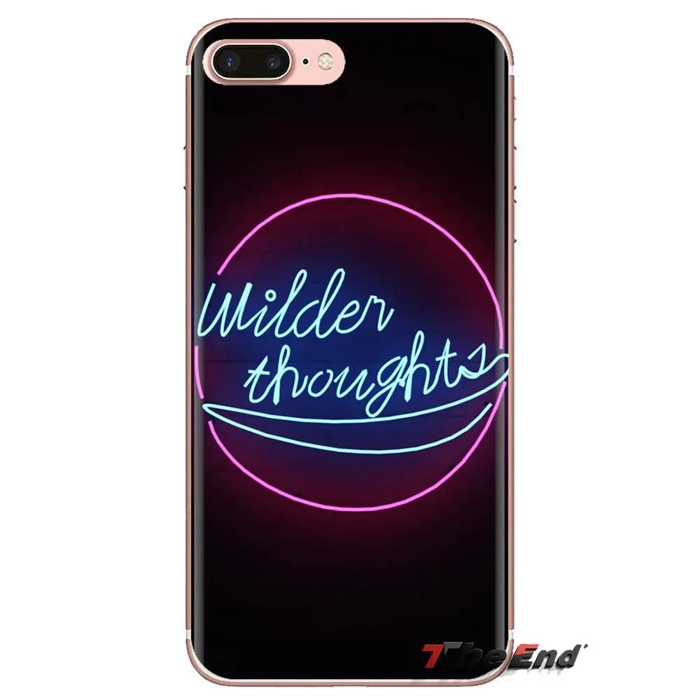 Мягкие прозрачные чехлы покрытия обои неоновая вывеска для huawei G7 G8 P7 P8 P9 Lite Honor 4C 5X