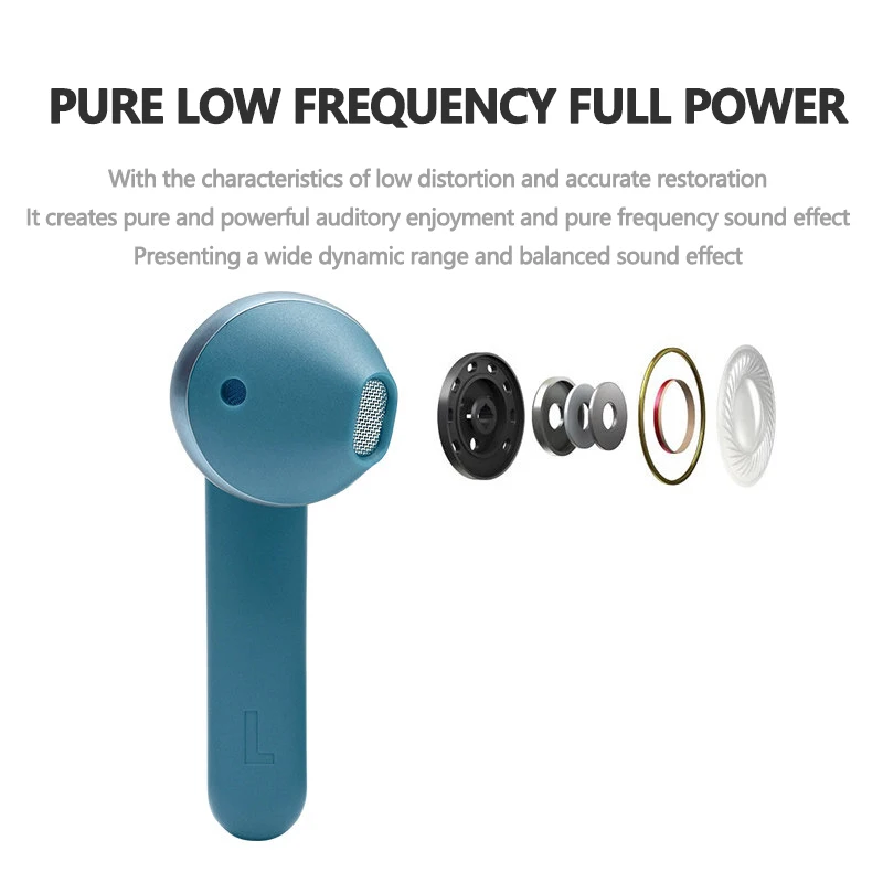 JBL T220 tws настоящая Беспроводная Bluetooth-гарнитура 5 0 бинауральные полувкладыши для