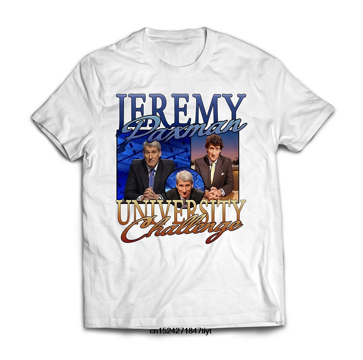 Забавная Мужская футболка белая черная Diy Jeremy Paxman модная мужская футболка| |