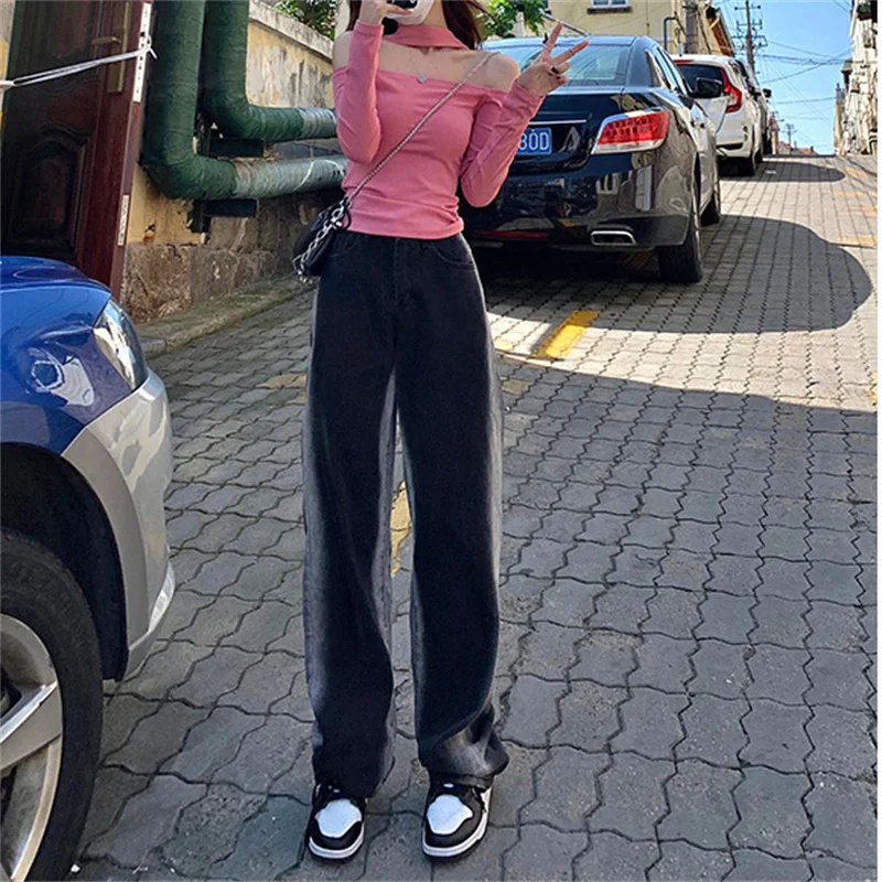 Gradient Woman Jeans Stretch Straight Jeans Wide Pants Woman Clothing Streetwear Trousers Vintage Streetwear Woman Jeans
Gradient Woman Jeans Stretch Straight Jeans Wide Pants Woman Clothing Streetwear Trousers Vintage Streetwear Woman Jeans