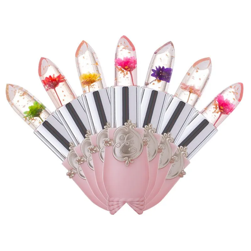 Moisturizer Long-lasting Jelly Flower Lipstick Makeup Temperature Changed Colorful Lip Blam Pink Transparent Wholesale TSLM1
Moisturizer Long-lasting Jelly Flower Lipstick Makeup Temperature Changed Colorful Lip Blam Pink Transparent Wholesale TSLM1
