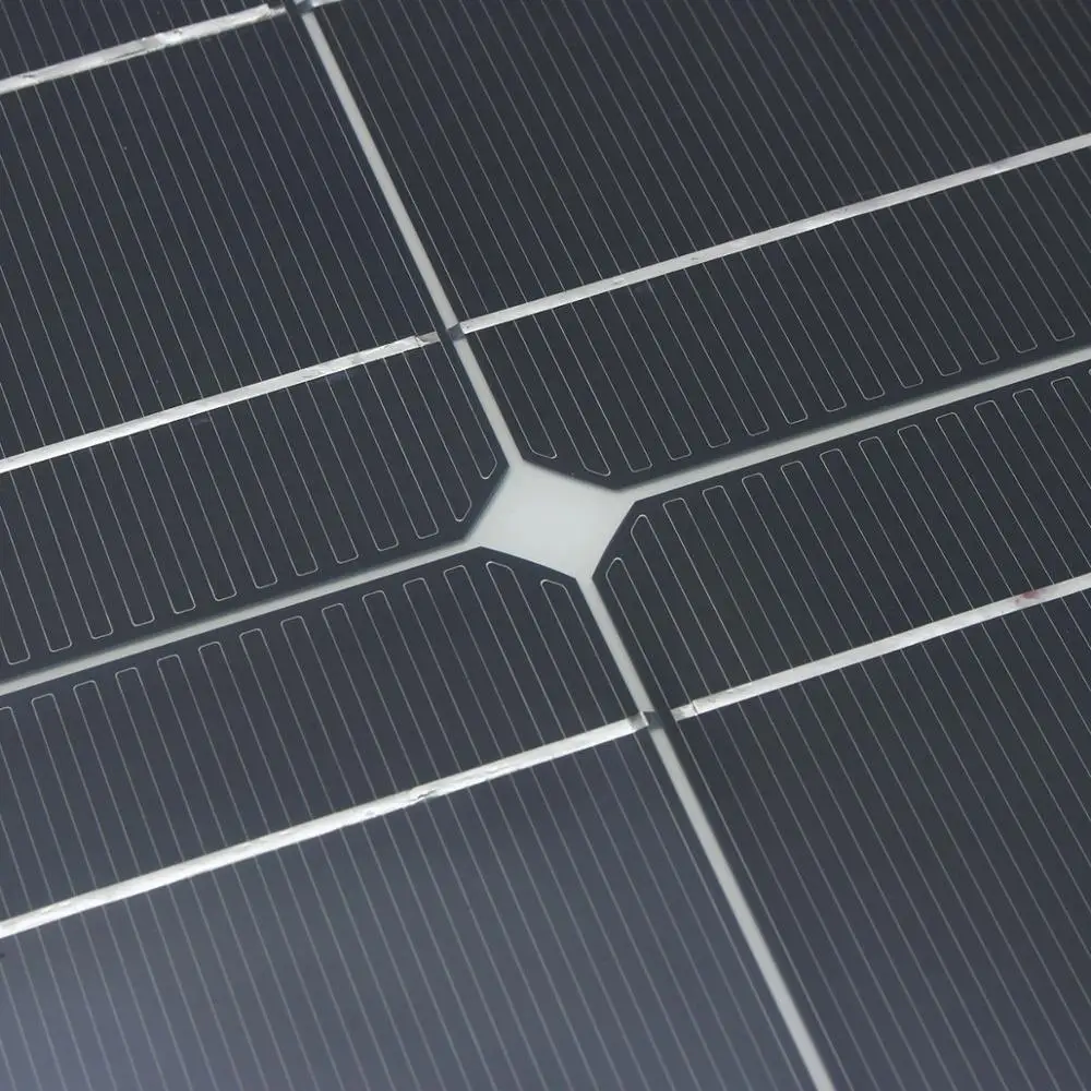 100W 18V Flexible Solar Panel Mono Cell/Module/RV/Yacht/Home 12V Battery Charger | Электроника