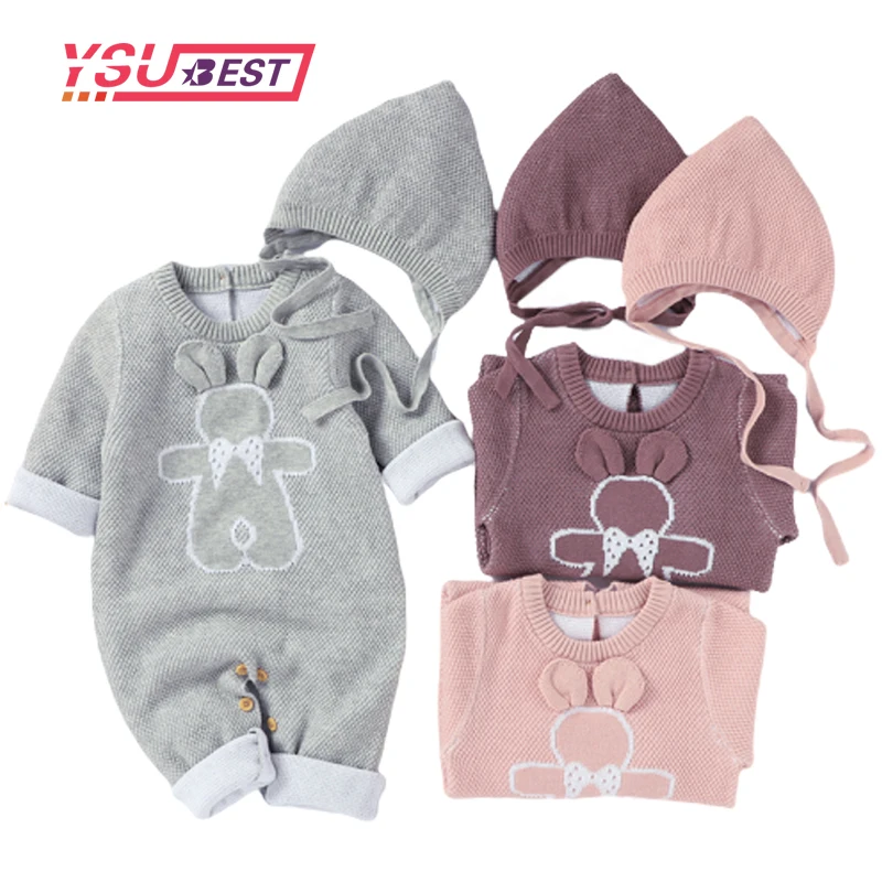 Baby Rompers Knitted Infant Boys Girls Jumpsuits Bear Autumn Winter Soft Warm Newborn Overalls One Piece Toddler Kids Playsuits
Baby Rompers Knitted Infant Boys Girls Jumpsuits Bear Autumn Winter Soft Warm Newborn Overalls One Piece Toddler Kids Playsuits