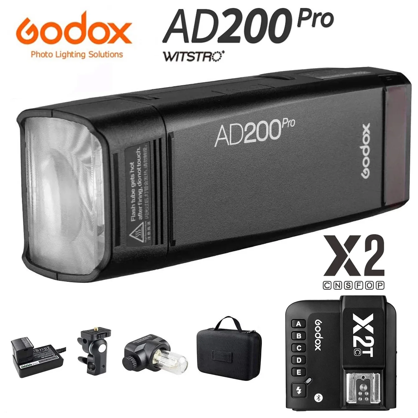 Godox AD200Pro + Godox X2T Trigger Transmitter TTL Pocket Camera Flash LED Light for Canon Nikon DSLR photo studio Accessories
Godox AD200Pro + Godox X2T Trigger Transmitter TTL Pocket Camera Flash LED Light for Canon Nikon DSLR photo studio Accessories