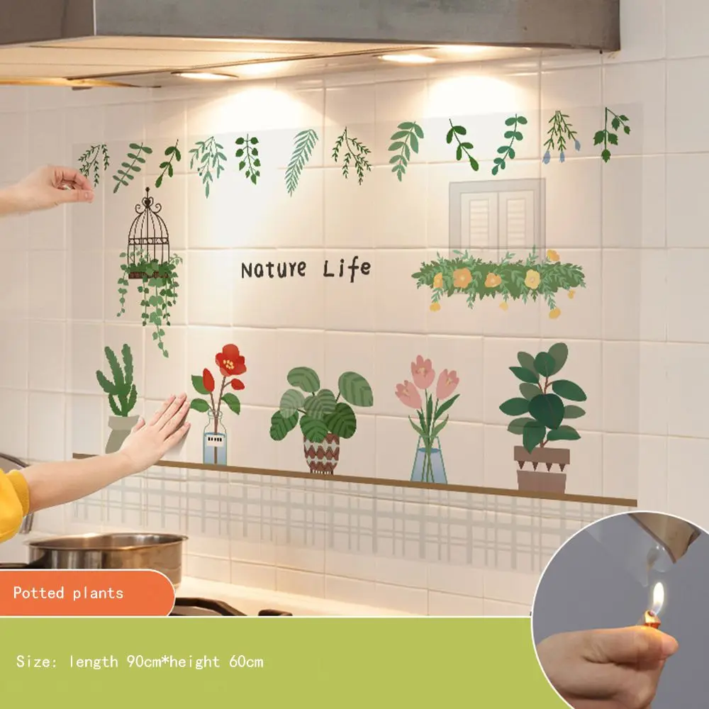 Tile Sticker Self-adhesive High Temperature Moisture-proof Kitchen Sticker Fume-proof Waterproof Home Wall Sticker
Tile Sticker Self-adhesive High Temperature Moisture-proof Kitchen Sticker Fume-proof Waterproof Home Wall Sticker