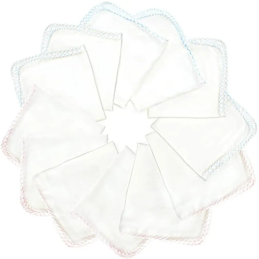 12pcs Pure Cotton Double Gauze Handkerchief Infant Towel Washable Saliva Bib Square Towel Non-fluorescent Infant Feeding Towel
12pcs Pure Cotton Double Gauze Handkerchief Infant Towel Washable Saliva Bib Square Towel Non-fluorescent Infant Feeding Towel