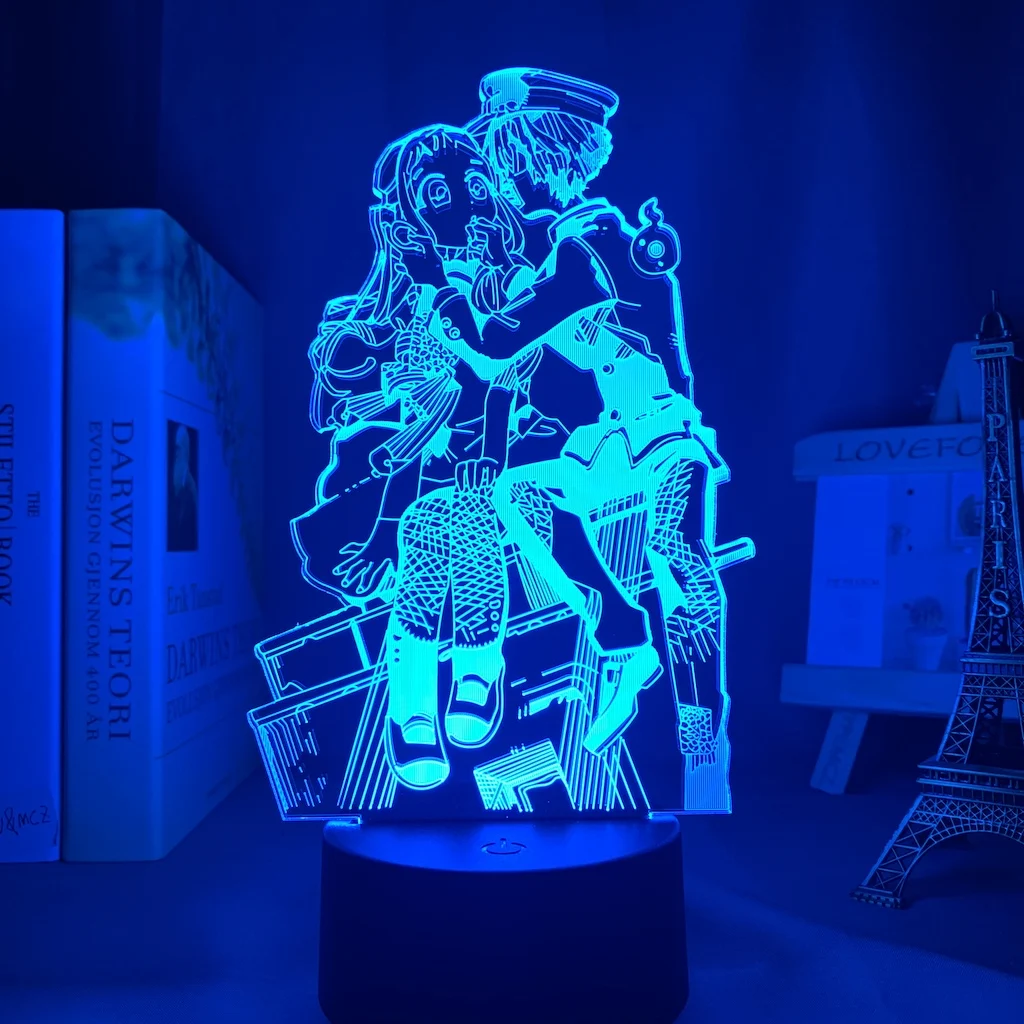 Anime Acrylic 3d Lamp MangaToilet Bound Hanako Kun Light for Bed Room Decor Colorful Nightlight Table Lamp Hanako Kun Gift
Anime Acrylic 3d Lamp MangaToilet Bound Hanako Kun Light for Bed Room Decor Colorful Nightlight Table Lamp Hanako Kun Gift