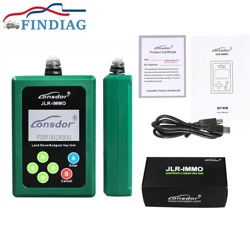 Lonsdor JLR IMMO Key Programmer JLR-IMMO Update Online Newly Add KVM and BCM for Jaguar for Land Rover Auto Key Program
Lonsdor JLR IMMO Key Programmer JLR-IMMO Update Online Newly Add KVM and BCM for Jaguar for Land Rover Auto Key Program