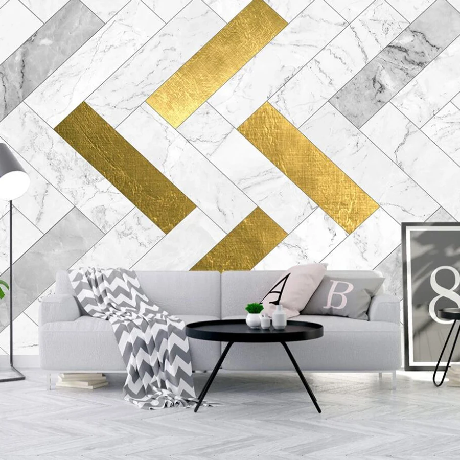 Milofi custom any size 3D mural wallpaper geometric gold mosaic marble TV background wall decoration wallpaper mural
Milofi custom any size 3D mural wallpaper geometric gold mosaic marble TV background wall decoration wallpaper mural