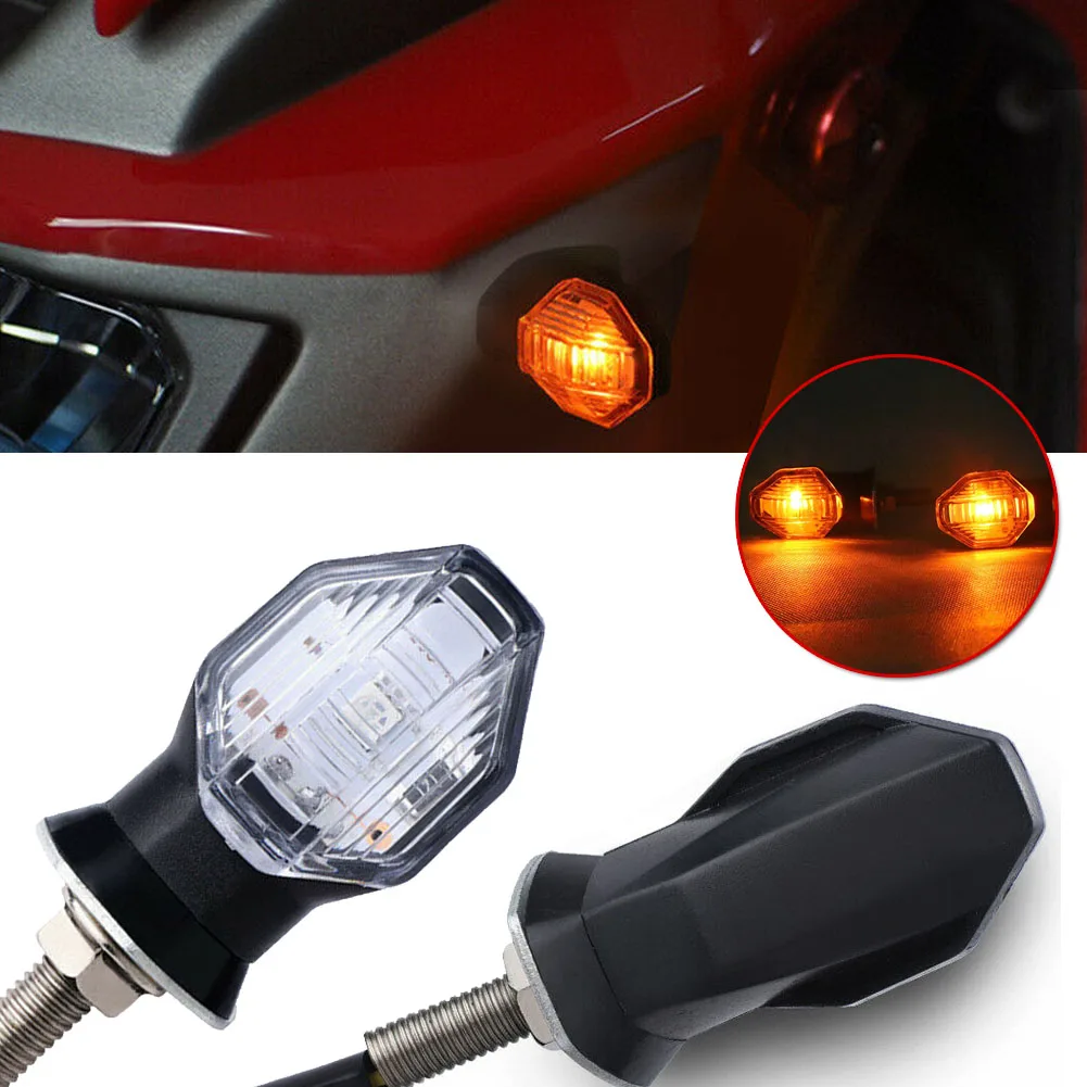 2pcs/set Universal Motorcycle Turn Signals Light Mini LED Indicator Lamps Blinker Lights Amber Accessories For Suzuki Kawasaki
2pcs/set Universal Motorcycle Turn Signals Light Mini LED Indicator Lamps Blinker Lights Amber Accessories For Suzuki Kawasaki