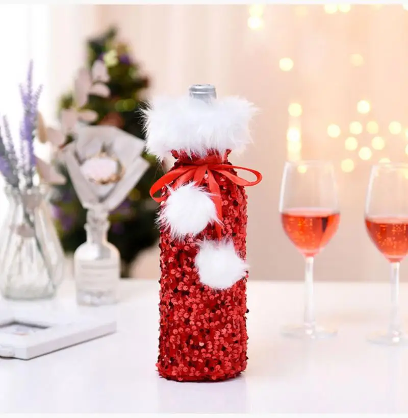 Christmas Wine Bottle Cover Merry Christmas Decorations Home 2021 Christmas Ornament New Year 2022 Xmas Navidad Gifts Supplies
Christmas Wine Bottle Cover Merry Christmas Decorations Home 2021 Christmas Ornament New Year 2022 Xmas Navidad Gifts Supplies