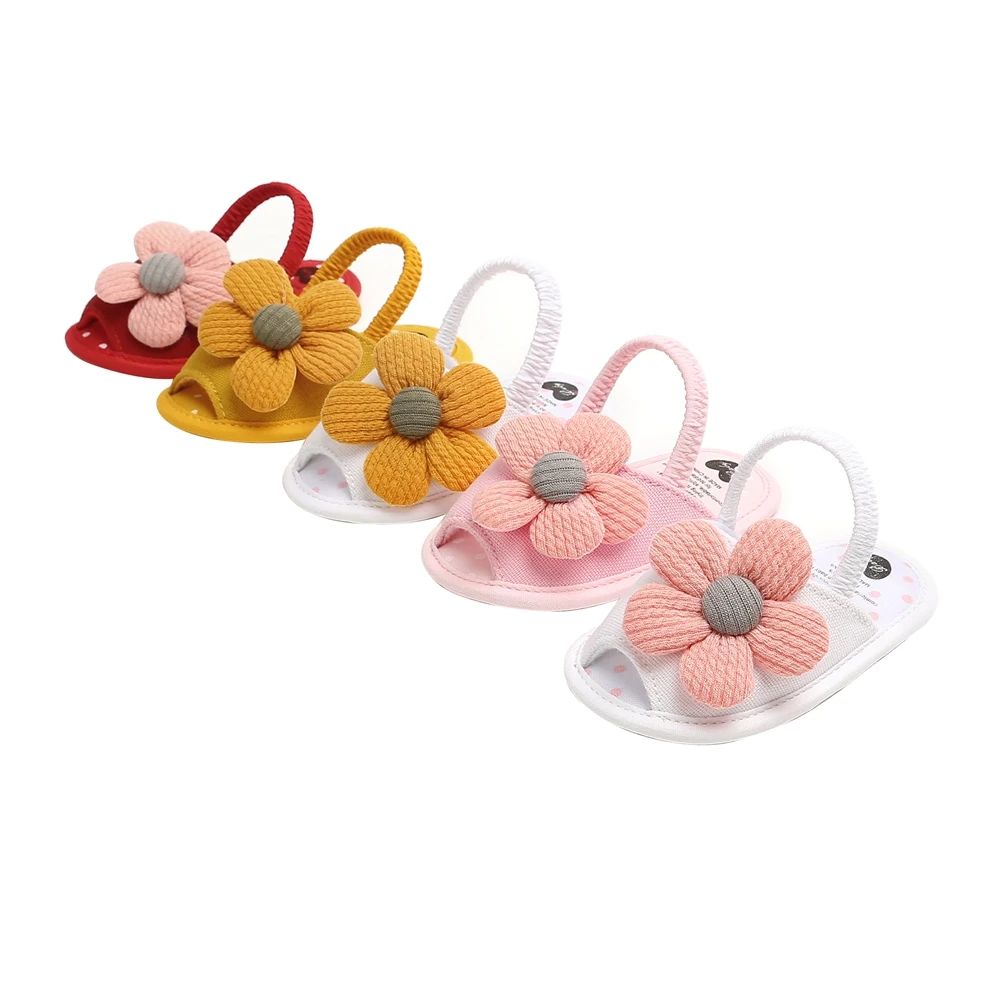 

Toddler Infant Kids Baby Girl Cute Casual Sunflower Princess Sandals Soft Lightweight Sandals Summer Crib Shoes Sneakers