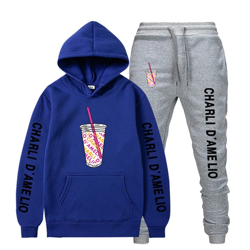 Men and women 2-piece hoodie sweatpants suit sportswear couple new pullover + jogging pants casual daily student 2-piece suit
Men and women 2-piece hoodie sweatpants suit sportswear couple new pullover + jogging pants casual daily student 2-piece suit