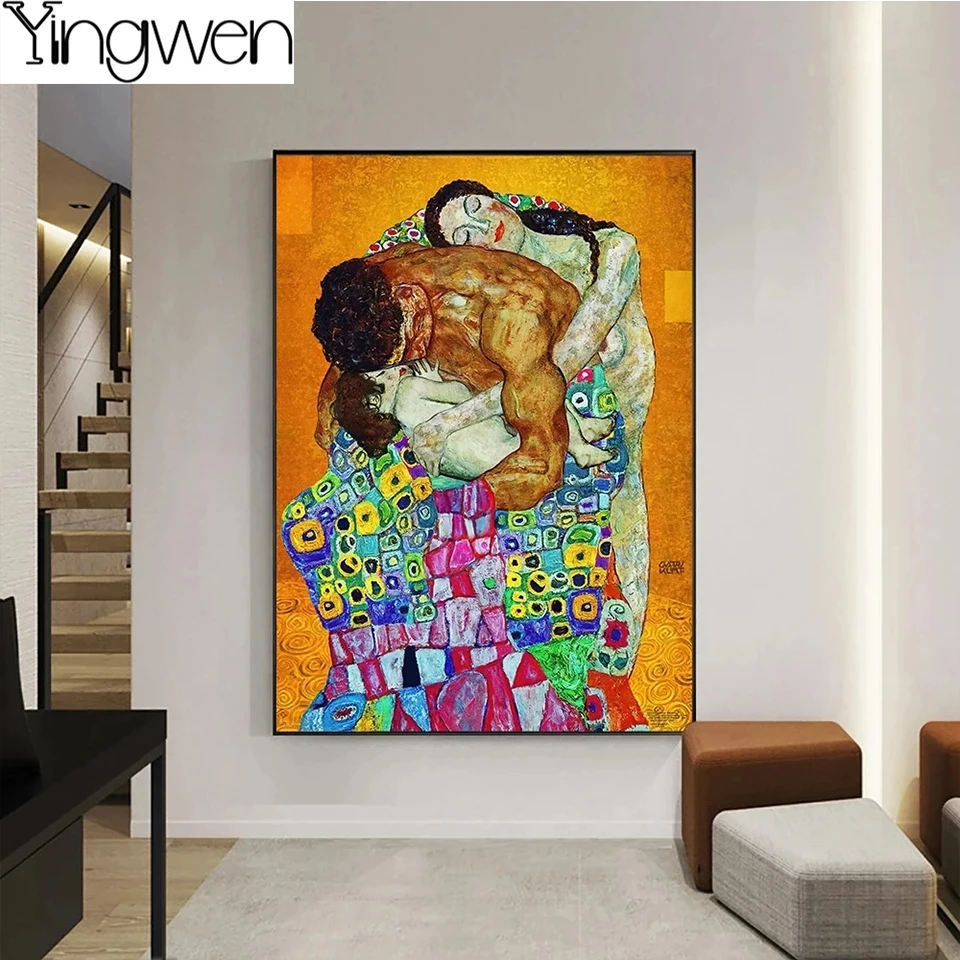 Klimt Diamond Painting Abstract Classic Gustav Klimt Family Cross Stitch Kits 5D Diamond Embroidery Famous Paintings Home Decor
Klimt Diamond Painting Abstract Classic Gustav Klimt Family Cross Stitch Kits 5D Diamond Embroidery Famous Paintings Home Decor