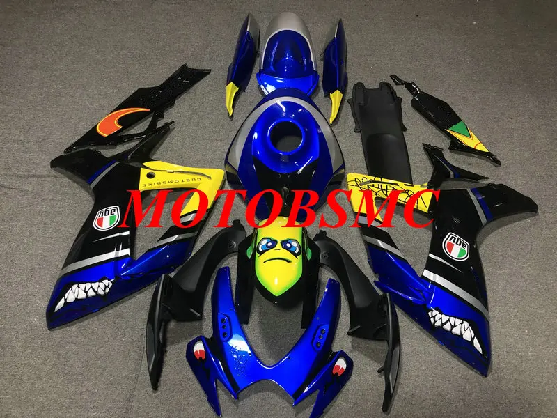 Полный бак крышка литья формы обтекателя комплект для GSXR600 750 K6 06 07 GSXR 600 GSXR750 2006 2007