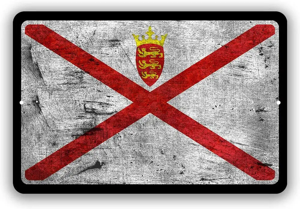 Jersey Country Flag Man Cave Metal Decor Tin Sign Indoor and Outdoor use 8"x12" or 12"x18"
Jersey Country Flag Man Cave Metal Decor Tin Sign Indoor and Outdoor use 8"x12" or 12"x18"