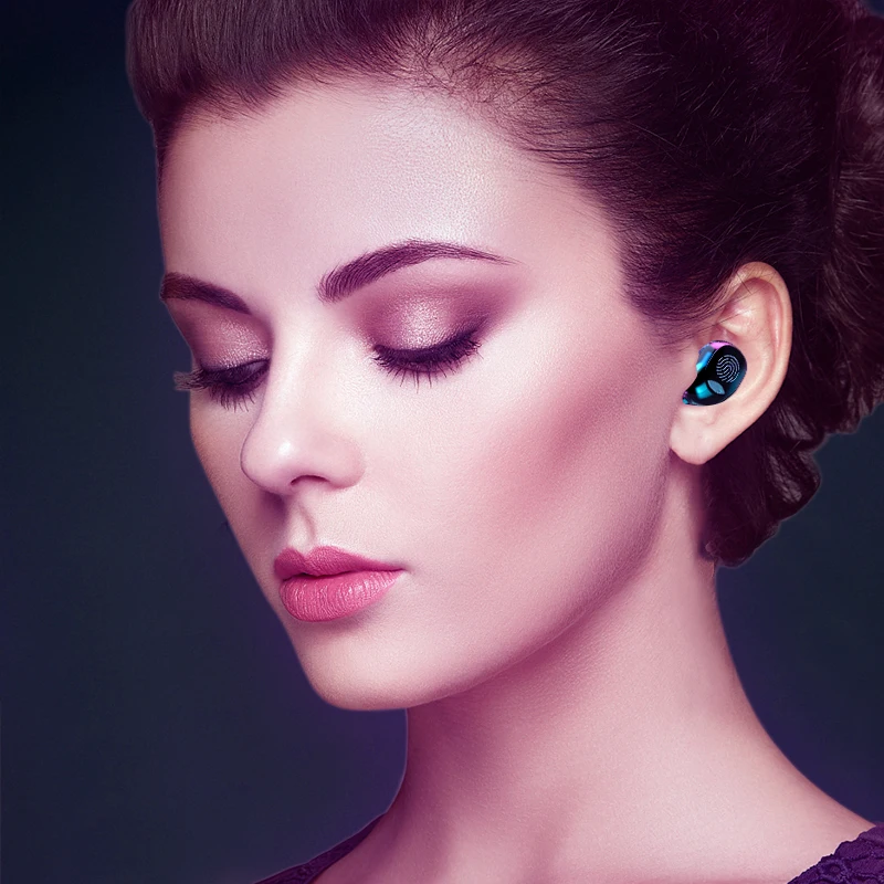 Bluetooth Earphone Wireless Earbuds Noise Canceling Mini TWS LED Power Display Sports Waterproof Earphone Touch Control 9D Hifi
Bluetooth Earphone Wireless Earbuds Noise Canceling Mini TWS LED Power Display Sports Waterproof Earphone Touch Control 9D Hifi