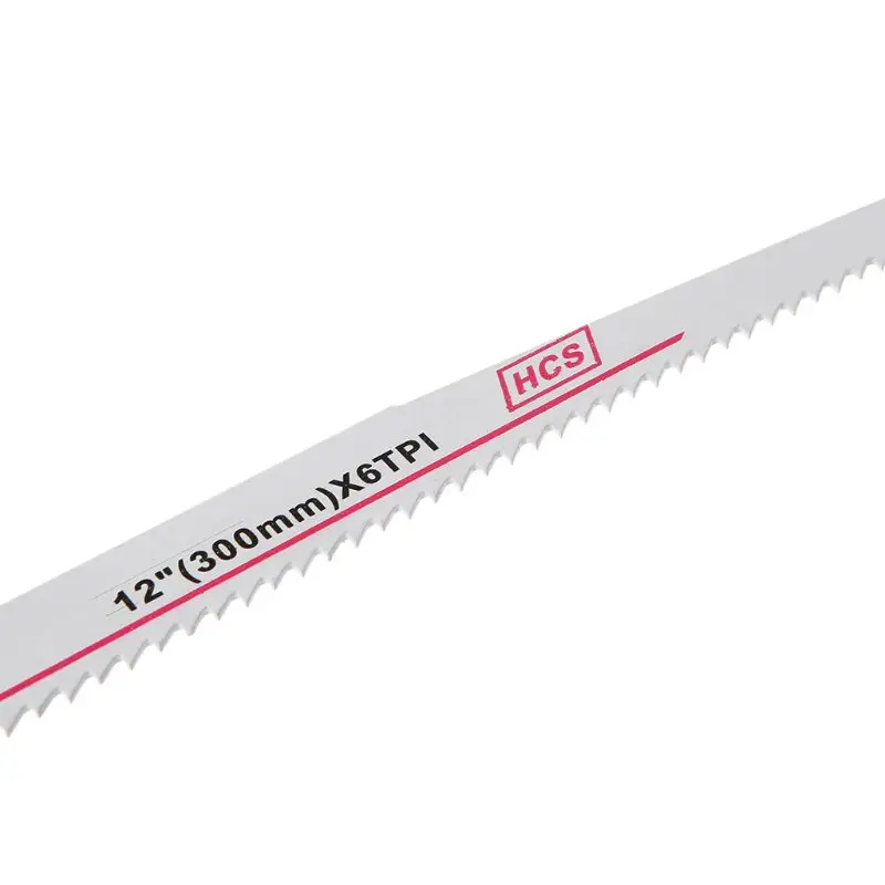 High Carbon Steel S1411DF 300mm 12" Reciprocating Saw Blade Effective Flexible For Cutting Wood Woodworking
High Carbon Steel S1411DF 300mm 12" Reciprocating Saw Blade Effective Flexible For Cutting Wood Woodworking
