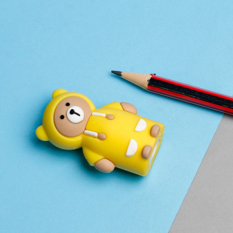 1x Cute Cartoon Soft Bear Pencil Sharpener Kawaii School Supplies Stationery Items Student Prize For Kids Gift Girl Stationery
1x Cute Cartoon Soft Bear Pencil Sharpener Kawaii School Supplies Stationery Items Student Prize For Kids Gift Girl Stationery