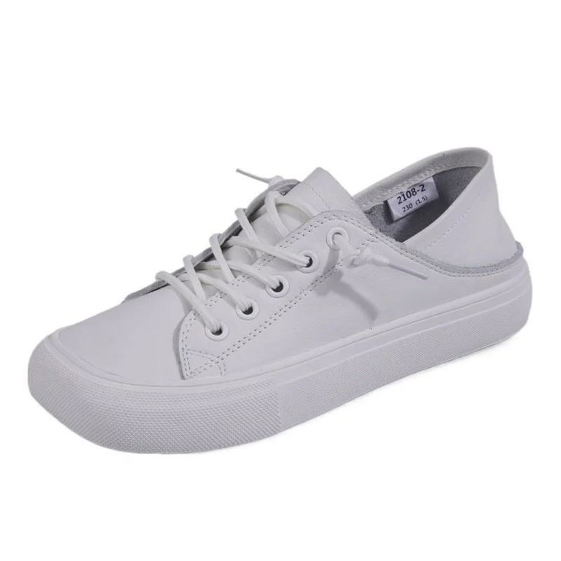 Genuine Leather Square Toe Small White Shoes Female Spring New Soft Bottom Lazy Student Board Shoes Casual Ugly Fashion Shoes
Genuine Leather Square Toe Small White Shoes Female Spring New Soft Bottom Lazy Student Board Shoes Casual Ugly Fashion Shoes