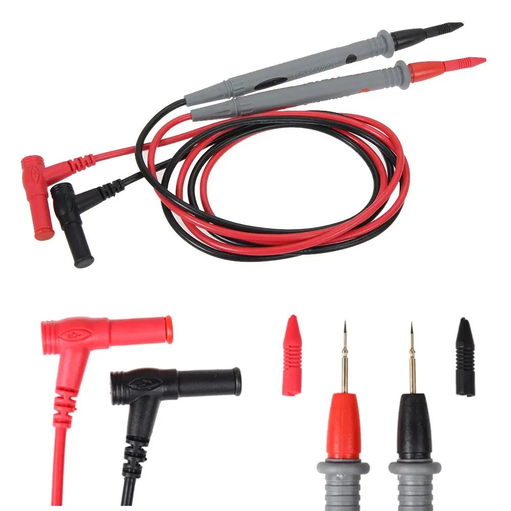 1 Pair Digital Multimeter Probe Soft-Silicone-Wire Needle-Tip Universal Test Leads For LED Tester Multi Meter Tester 20A
1 Pair Digital Multimeter Probe Soft-Silicone-Wire Needle-Tip Universal Test Leads For LED Tester Multi Meter Tester 20A