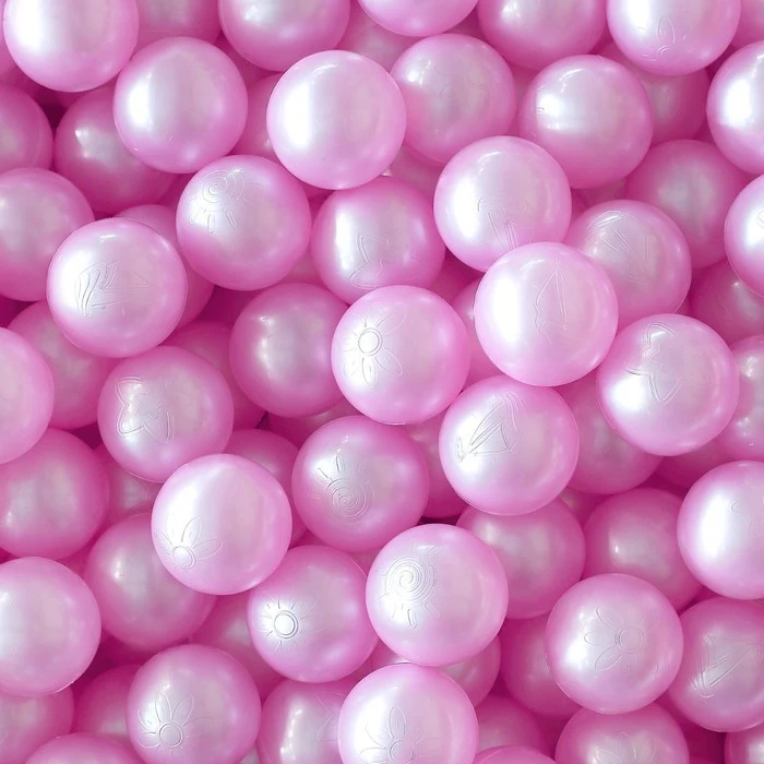 Balls for dry pool &quotPearl" a bowl diameter of 7.5 cm set 50 pieces color pink blue white green Gifts Hobbies Baby Kids Birthday Toys children