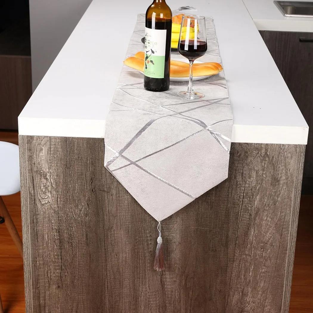 1 X Pc Tablecloth Nordic Tassel Table Runner Linen Irregular Line Pattern Bed Flag Tablecloth 100% Brand New And High Quality
1 X Pc Tablecloth Nordic Tassel Table Runner Linen Irregular Line Pattern Bed Flag Tablecloth 100% Brand New And High Quality