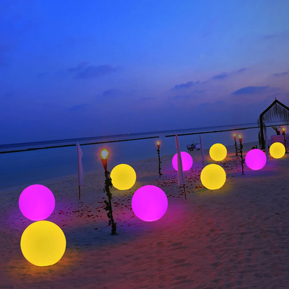 Lawn Ball Lamp 16 Colors IP68 RGB Waterproof Swimming Pool Floating Ball Light Spa Pool Night Light Garden Decoration Road Light
Lawn Ball Lamp 16 Colors IP68 RGB Waterproof Swimming Pool Floating Ball Light Spa Pool Night Light Garden Decoration Road Light