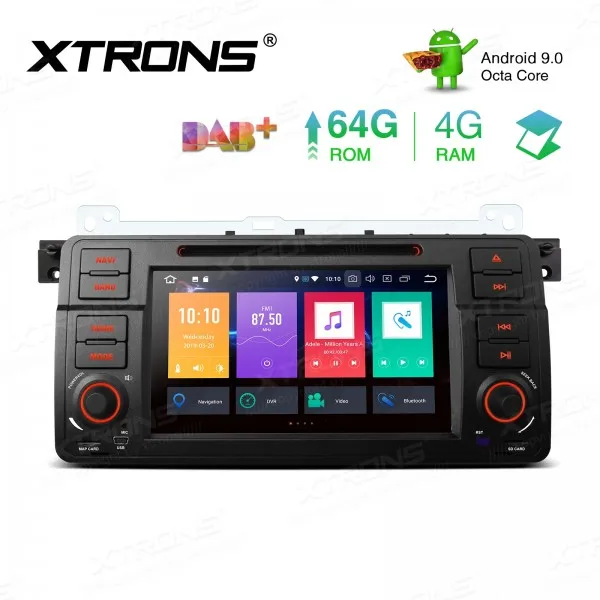 7 ''PX5 Android 9 0 4G + 64G автомобильное радио DVD плеер gps для BMW E46 седан Rover 75 1999 2000 2001 2002